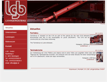 Tablet Screenshot of lgb.at